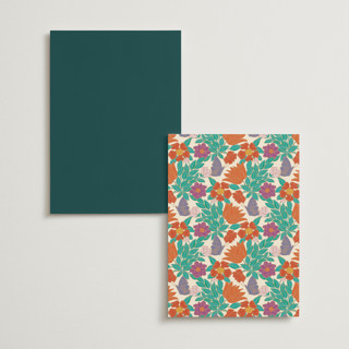 This is a jungle table numbers with foil pressed by Simona Camp called tropical garden printing on doublethick in standard