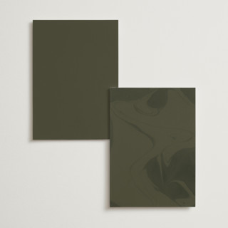 This is a autumn table numbers with foil pressed by Kate Ahn called poetique printing on doublethick in standard