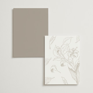 This is a pearl table numbers with foil pressed by Jennifer Postorino called entwine printing on doublethick in standard