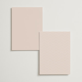 This is a blush table numbers with foil pressed by Laura Hamm called tropical getaway printing on doublethick in standard