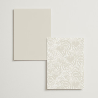 This is a pearl table numbers with foil pressed by Maria Alou called by the seashore printing on doublethick in standard