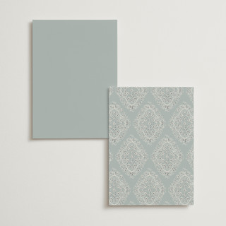 This is a something blue table numbers with foil pressed by Gwen Bedat called floral romance printing on doublethick in standard