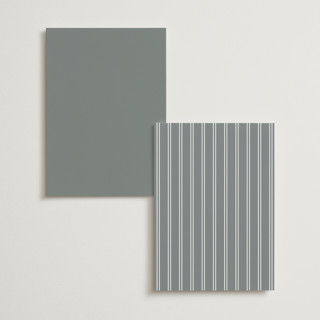 This is a slate table numbers with foil pressed by Stacey Meacham called refined style printing on doublethick in standard