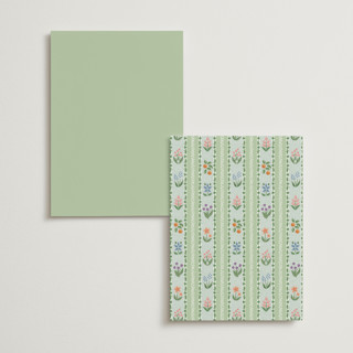 This is a pine table numbers with standard by Paper Sun Studio called river valley printing on doublethick in standard