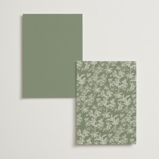 This is a jungle table numbers with standard by Jenna Holcomb called vintage tropics printing on doublethick in standard