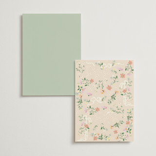 This is a spring table numbers with standard by Phrosné Barwood called spring draped garland printing on doublethick in standard