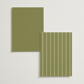 This is a olive table numbers with standard by Ellen Schlegelmilch called museo printing on doublethick in standard