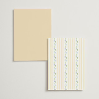 This is a powder blue table numbers with standard by Creo Study called folk garden printing on doublethick in standard