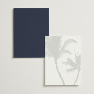 This is a dusty navy table numbers with standard by AK Graphics called palm printing on doublethick in standard