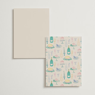 This is a pastel table numbers with standard by Elly called dining printing on doublethick in standard