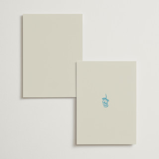 This is a cream blue table numbers with standard by Ani Somi called santa catalina printing on doublethick in standard