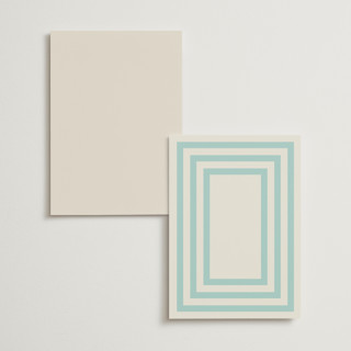 This is a haint blue table numbers with standard by Megan Davis called montauk printing on doublethick in standard