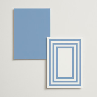 This is a blue bell table numbers with standard by Megan Davis called montauk printing on doublethick in standard