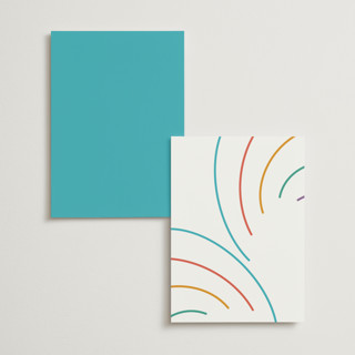 This is a light hearted table numbers with standard by Deborah Chou called rainbow 2.0 printing on doublethick in standard