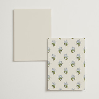 This is a almond table numbers with standard by Olivia Kanaley Inman called blockprint printing on doublethick in standard