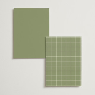 This is a sage table numbers with standard by Ellen Schlegelmilch called brooklyn printing on doublethick in standard