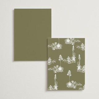 This is a verde table numbers with standard by Megan Davis called rancho printing on doublethick in standard