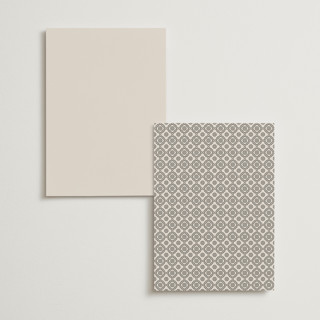 This is a ivory table numbers with standard by Melanie Kosuge called ayumi printing on doublethick in standard