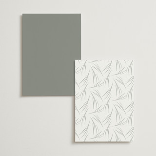 This is a sage table numbers with standard by Petra Kern called amorino printing on doublethick in standard