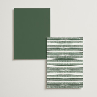 This is a fern table numbers with standard by Katharine Watson called block print frame printing on signature in standard