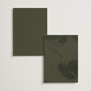 This is a autumn table numbers with standard by Kate Ahn called poetique printing on signature in standard