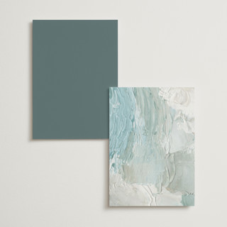 This is a aqua table numbers with standard by Hooray Creative called tidal wave printing on doublethick in standard