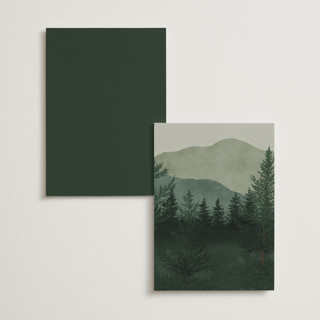 This is a jade table numbers with standard by Elly called the forest printing on doublethick in standard