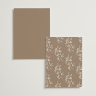 This is a taupe table numbers with standard by Chris Griffith called monogrammed printing on doublethick in standard