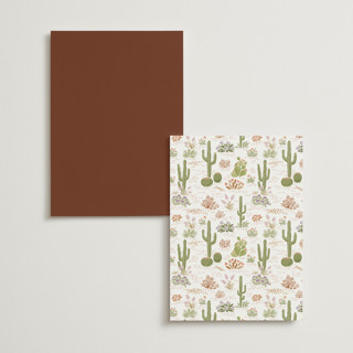 This is a red rock table numbers with standard by Paper Sun Studio called westward printing on doublethick in standard