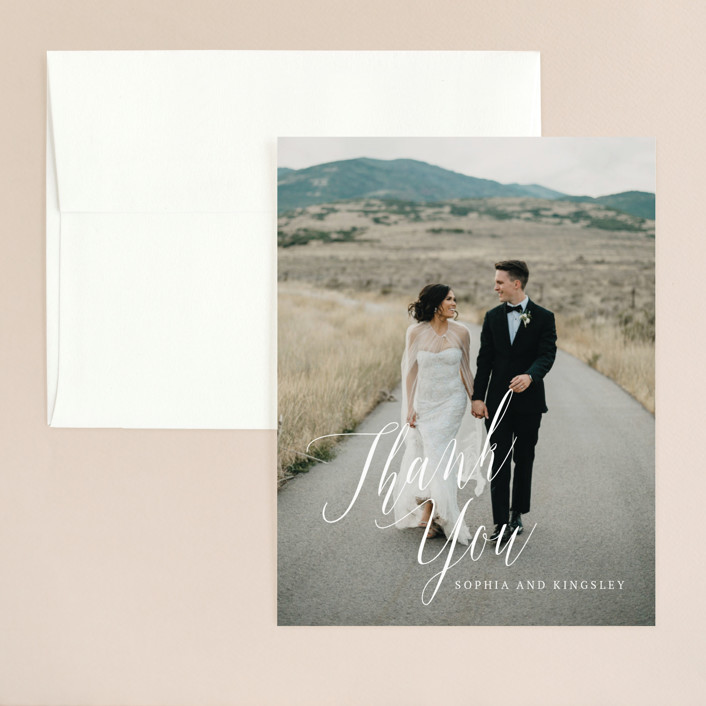 Nothing Compares To You Customizable Thank Card In White By Design Lotus Nothing Compares To You Customizable Thank Card In White By Design Lotus