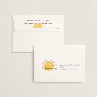 This is a fig wedding thank you cards with standard by Claudia Orengo called news! printing on recycled smooth signature in standard
