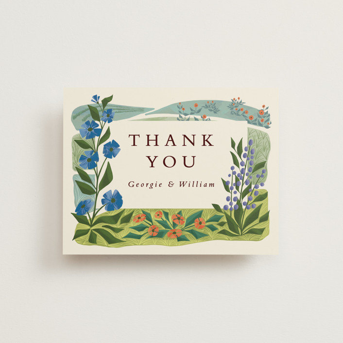 Farm and Field Thank You Card by Paper Sun Studio Minted