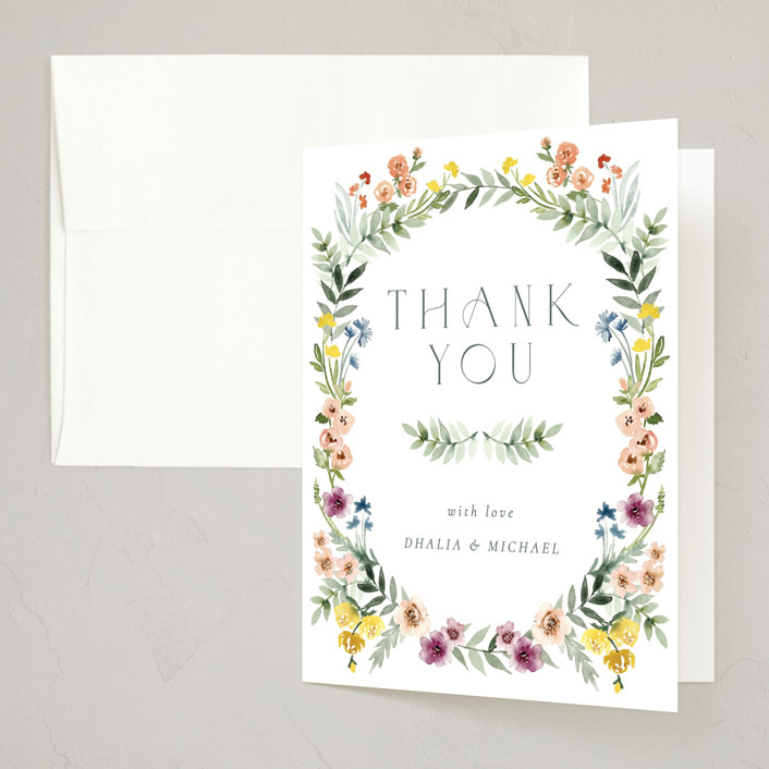 Gardenista Thank You Cards by Petra Kern Minted