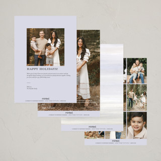 This is a sky thanksgiving cards invitations with standard by Nicole Walsh called modern thankful printing on recycled smooth signature in petite