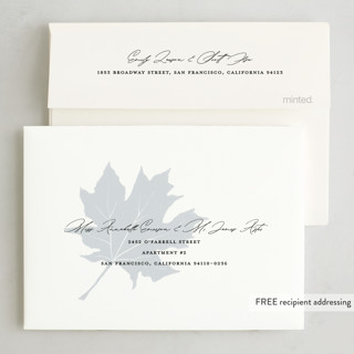 This is a gourd thanksgiving cards invitations with standard by Pixel and Hank called maple printing on recycled smooth signature in petite