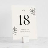 Place Card Holders & Table Number Holders - Wood & Gold Metal ...