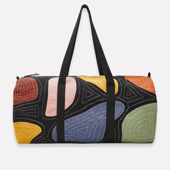 Anchal Petal Canvas Duffle Bag - Thumbnail 3