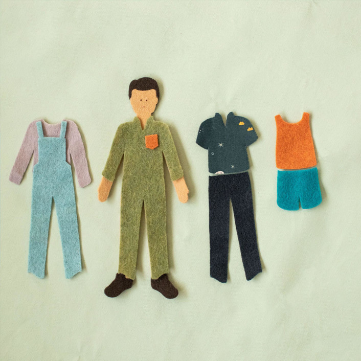 Felt Doll Starter Set - Caramel