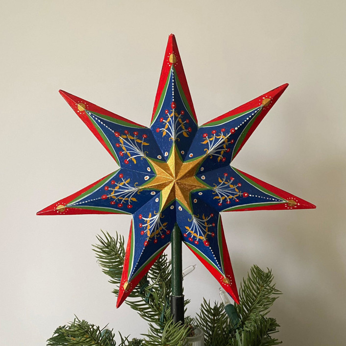 Painted Tree Topper