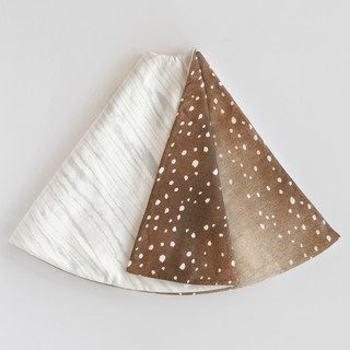 Snow Covered Woods Reversible Tree Skirt