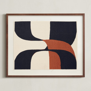 This is a clay textile art by Bethania Lima called shifts in standard