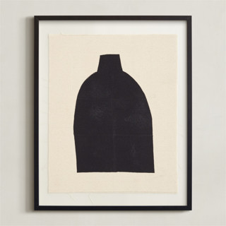 This is a ink textile art by AK Graphics called reclaimed vessel ii in standard