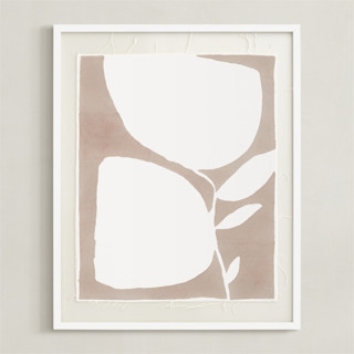 This is a grey textile art by Creo Study called urban garden ii in standard