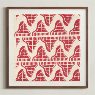 This is a brick textile art by Christine Llewellyn called dwell in standard