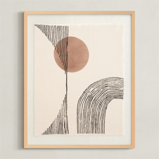 This is a copper textile art by Creo Study called sunset getaway in standard