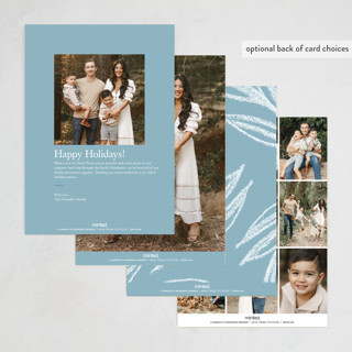 This is a sky thanksgiving cards invitations with foil pressed by Blustery August called endlessly grateful printing on recycled smooth signature in standard