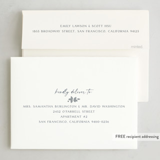 This is a slate thanksgiving cards invitations with foil pressed by Emily Sabol Goss called flora printing on recycled smooth signature in standard