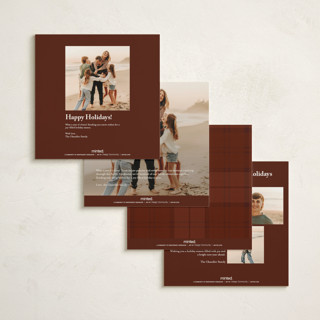 This is a fall leaves thanksgiving cards invitations with foil pressed by Lea Delaveris called classic thanks printing on signature in standard