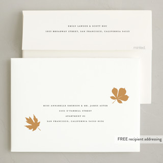This is a snowflakes thanksgiving cards invitations with standard by Hudson meet Rose called falling for you printing on recycled smooth signature in standard