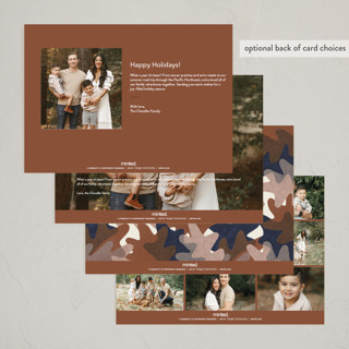 This is a chestnut thanksgiving cards invitations with standard by Carrie Moradi called collage foliage printing on recycled smooth signature in standard